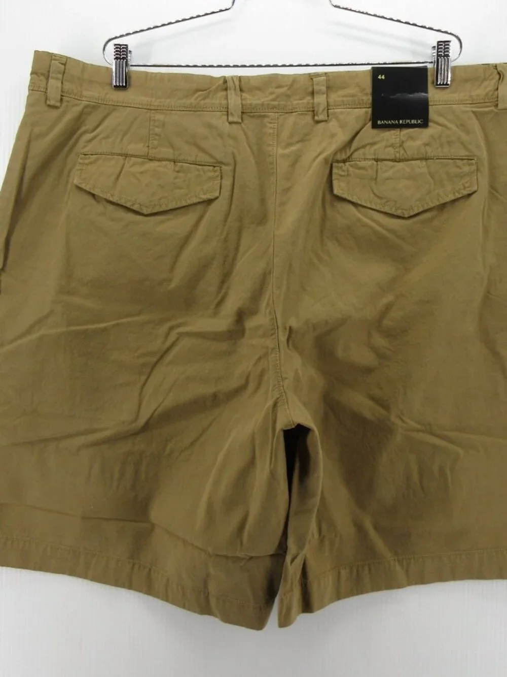 Banana Republic Shorts 44 Garment Dye Relaxed Fit Chino Heritage NEW